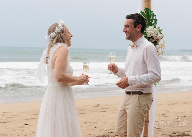 Boda en la Playa en Costa Rica - Playa Cocles