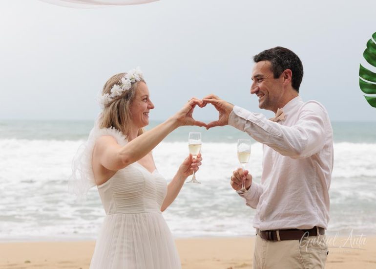 Boda en la Playa en Costa Rica - Playa Cocles