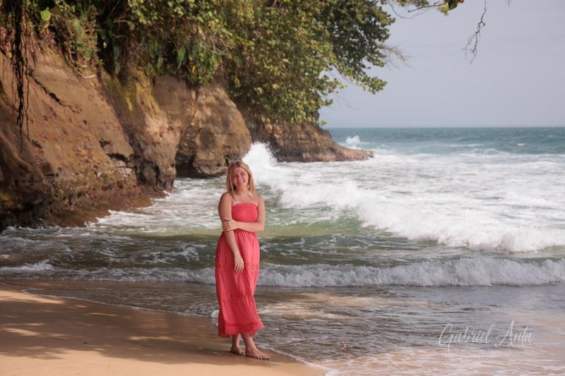 Family beach photoshoot in Punta Uva Puerto Viejo Costa Rica