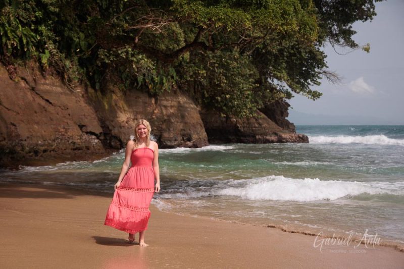 Family beach photoshoot in Punta Uva Puerto Viejo Costa Rica