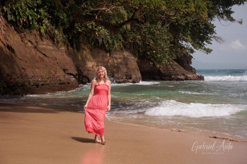 Family beach photoshoot in Punta Uva Puerto Viejo Costa Rica