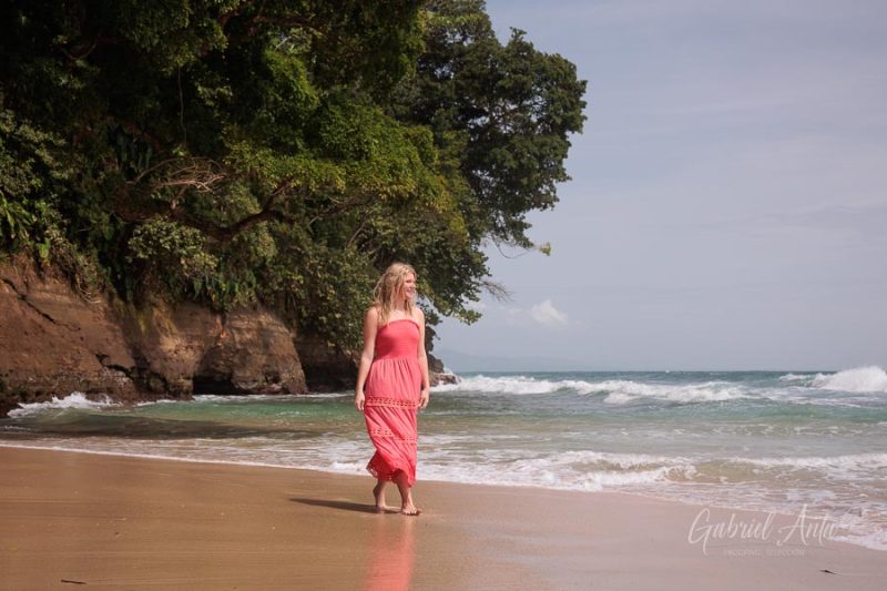 Family beach photoshoot in Punta Uva Puerto Viejo Costa Rica