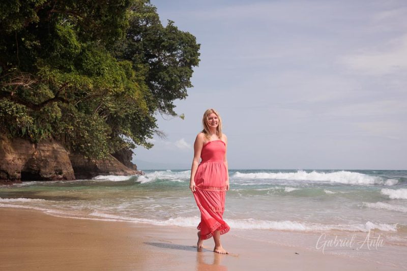 Family beach photoshoot in Punta Uva Puerto Viejo Costa Rica