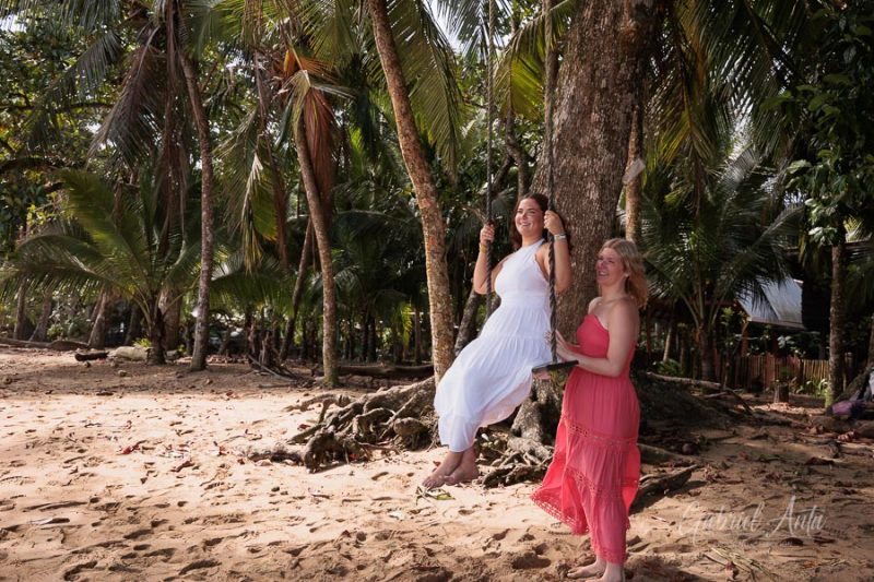 Family beach photoshoot in Punta Uva Puerto Viejo Costa Rica