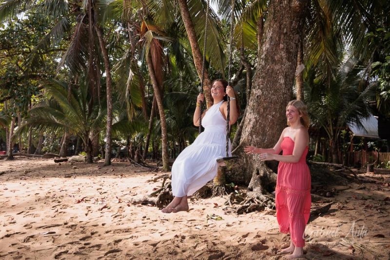 Family beach photoshoot in Punta Uva Puerto Viejo Costa Rica