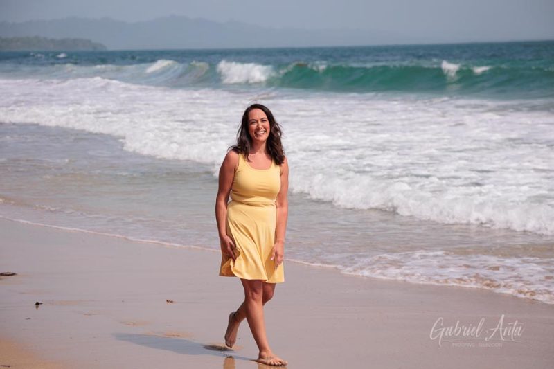 Family beach photoshoot in Punta Uva Puerto Viejo Costa Rica