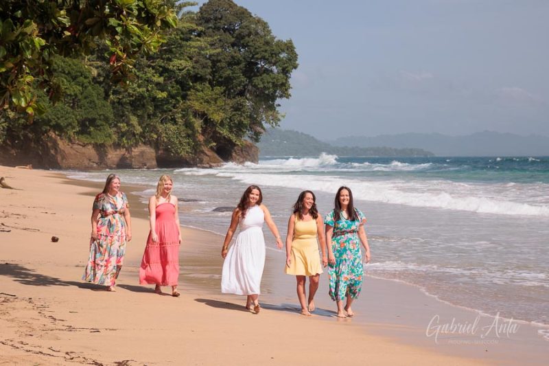 Family beach photoshoot in Punta Uva Puerto Viejo Costa Rica
