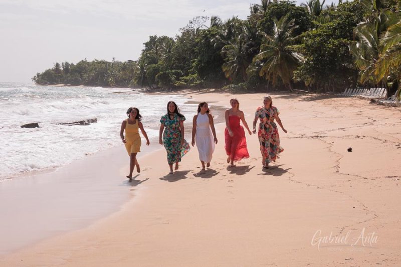 Family beach photoshoot in Punta Uva Puerto Viejo Costa Rica
