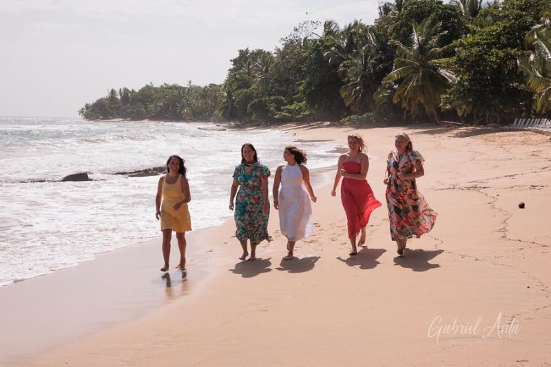 Family beach photoshoot in Punta Uva Puerto Viejo Costa Rica