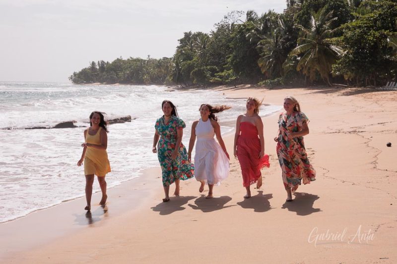 Family beach photoshoot in Punta Uva Puerto Viejo Costa Rica