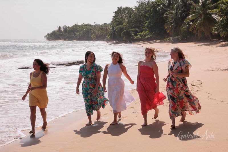Family beach photoshoot in Punta Uva Puerto Viejo Costa Rica