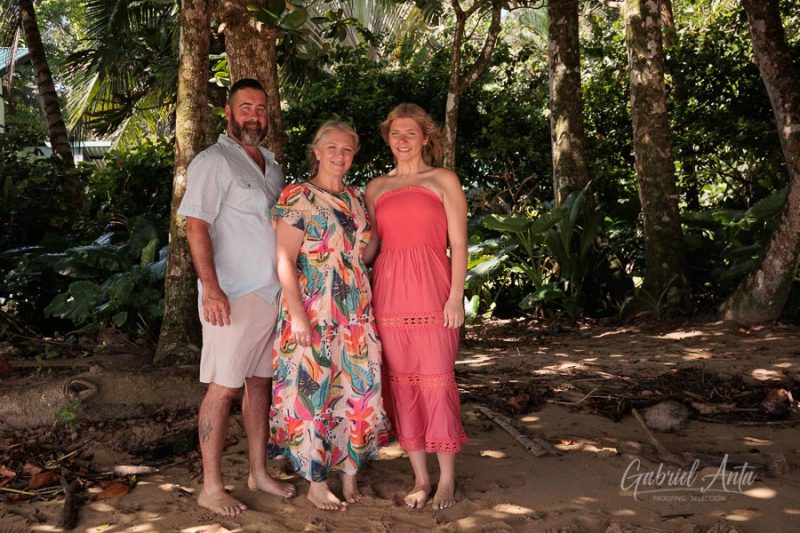 Family beach photoshoot in Punta Uva Puerto Viejo Costa Rica