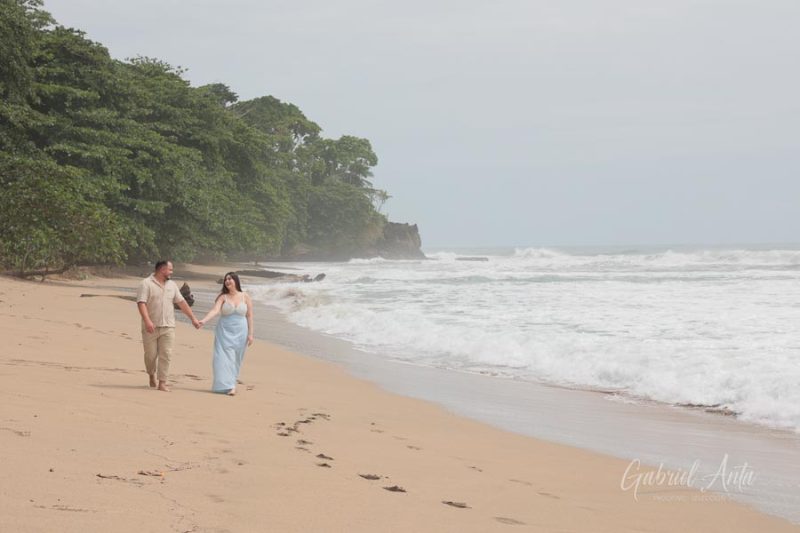 Propuesta de Matrimonio en Playa Cocles - Puerto Viejo, Costa Rica