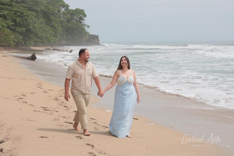 Propuesta de Matrimonio en Playa Cocles - Puerto Viejo, Costa Rica