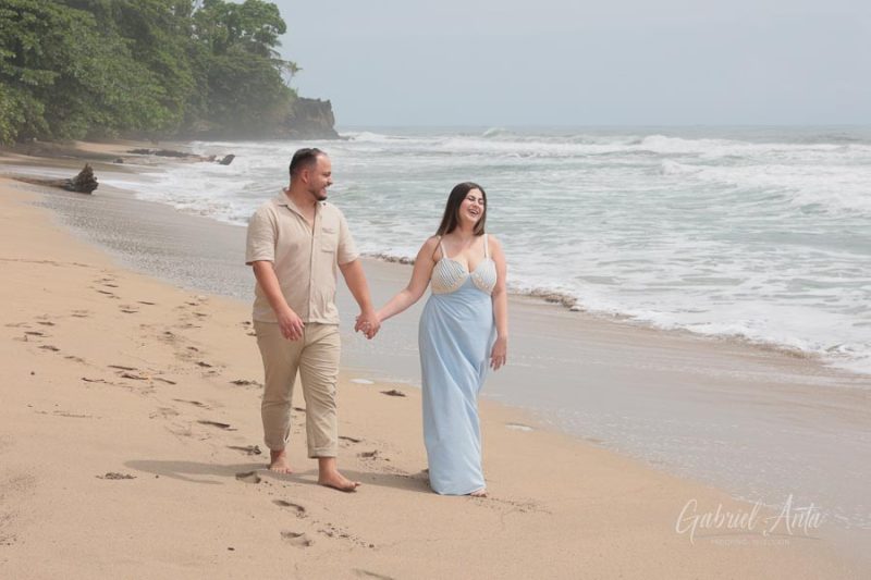 Propuesta de Matrimonio en Playa Cocles - Puerto Viejo, Costa Rica