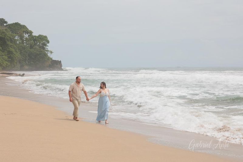 Propuesta de Matrimonio en Playa Cocles - Puerto Viejo, Costa Rica