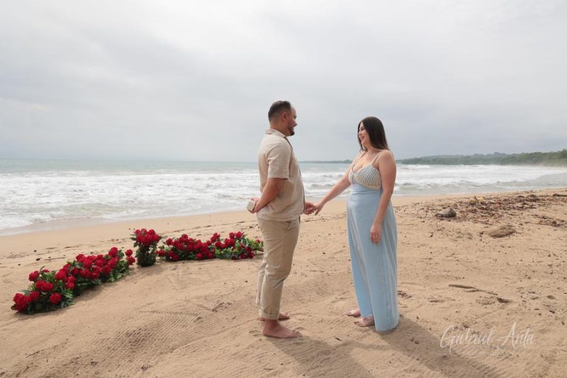 Propuesta de Matrimonio en Playa Cocles - Puerto Viejo, Costa Rica