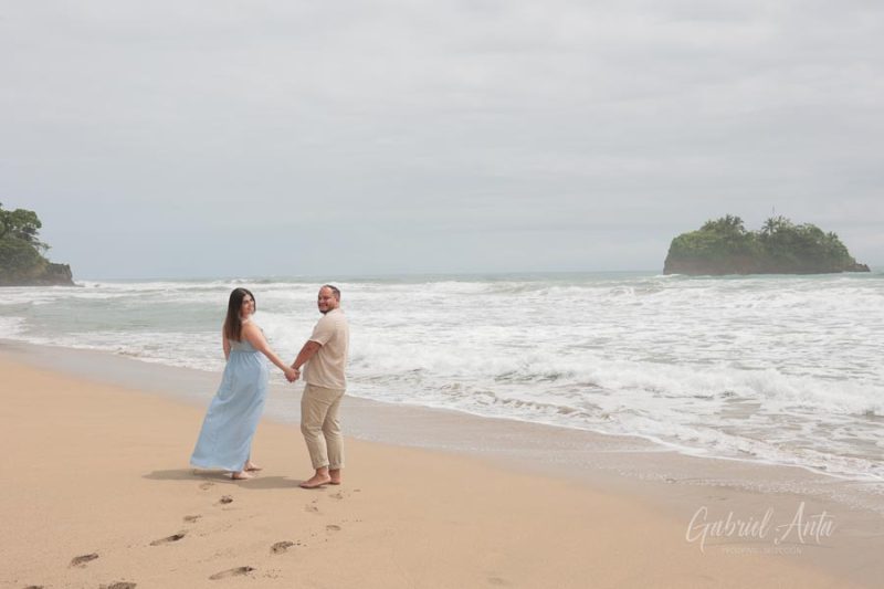 Propuesta de Matrimonio en Playa Cocles - Puerto Viejo, Costa Rica