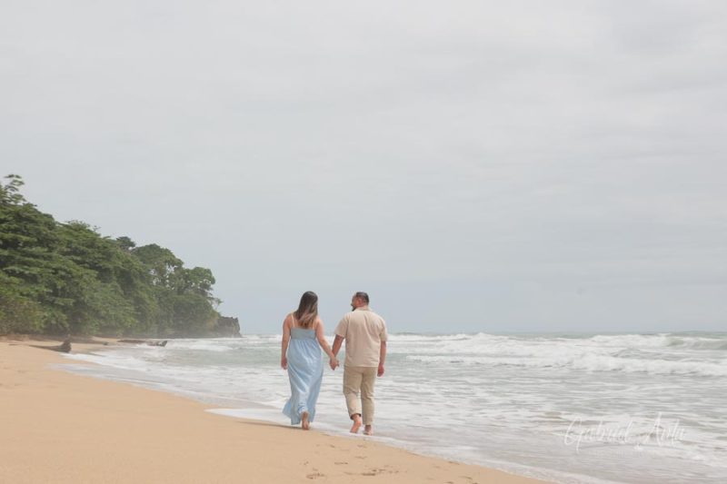 Propuesta de Matrimonio en Playa Cocles - Puerto Viejo, Costa Rica
