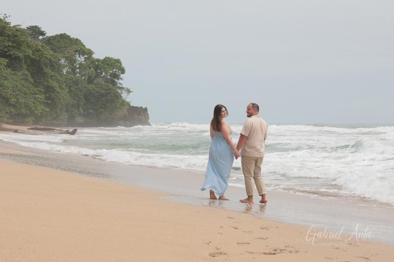 Propuesta de Matrimonio en Playa Cocles - Puerto Viejo, Costa Rica