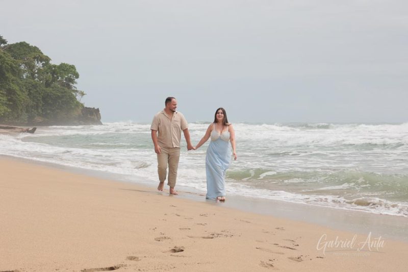 Propuesta de Matrimonio en Playa Cocles - Puerto Viejo, Costa Rica