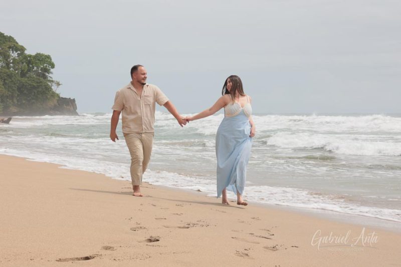Propuesta de Matrimonio en Playa Cocles - Puerto Viejo, Costa Rica