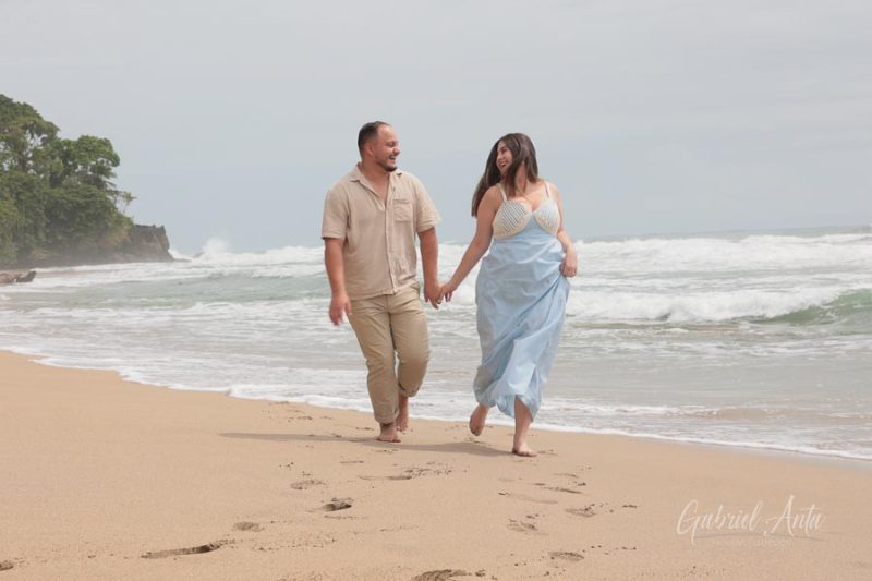 Propuesta de Matrimonio en Playa Cocles - Puerto Viejo, Costa Rica