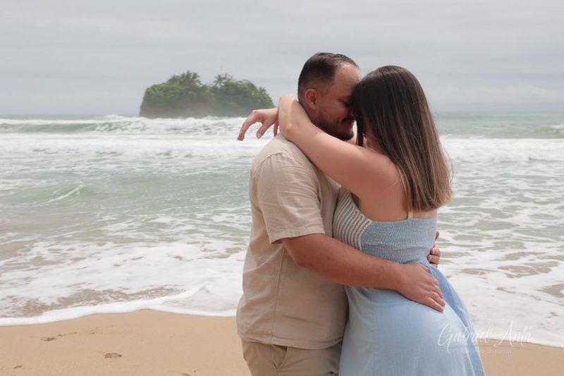 Propuesta de Matrimonio en Playa Cocles - Puerto Viejo, Costa Rica