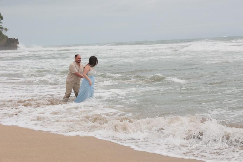 Propuesta de Matrimonio en Playa Cocles - Puerto Viejo, Costa Rica