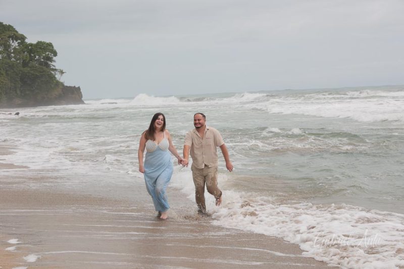 Propuesta de Matrimonio en Playa Cocles - Puerto Viejo, Costa Rica