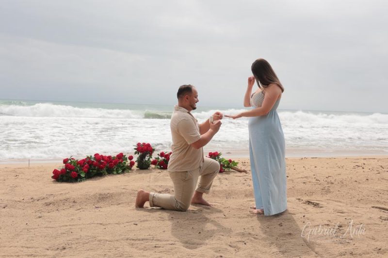 Propuesta de Matrimonio en Playa Cocles - Puerto Viejo, Costa Rica
