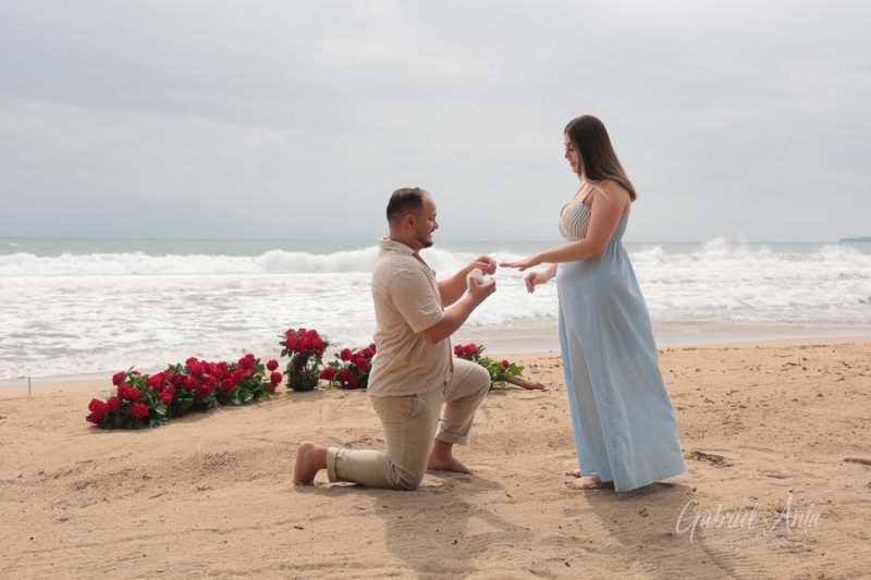 Propuesta de Matrimonio en Playa Cocles - Puerto Viejo, Costa Rica