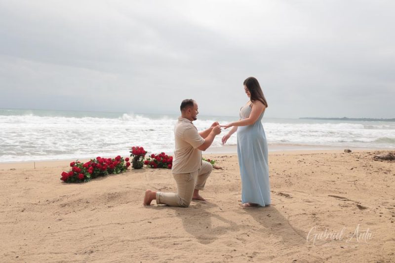 Propuesta de Matrimonio en Playa Cocles - Puerto Viejo, Costa Rica