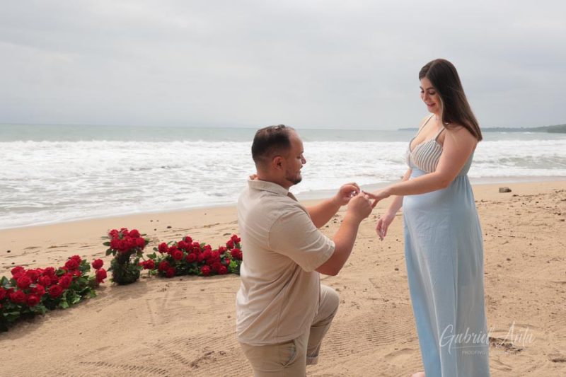 Propuesta de Matrimonio en Playa Cocles - Puerto Viejo, Costa Rica