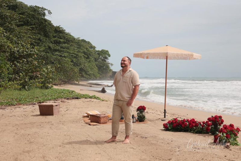 Propuesta de Matrimonio en Playa Cocles - Puerto Viejo, Costa Rica