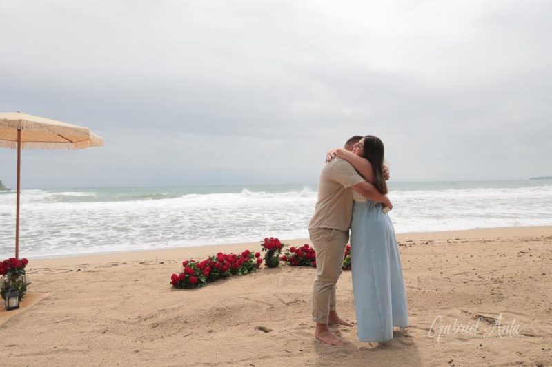 Propuesta de Matrimonio en Playa Cocles - Puerto Viejo, Costa Rica