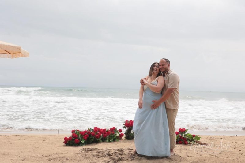 Propuesta de Matrimonio en Playa Cocles - Puerto Viejo, Costa Rica