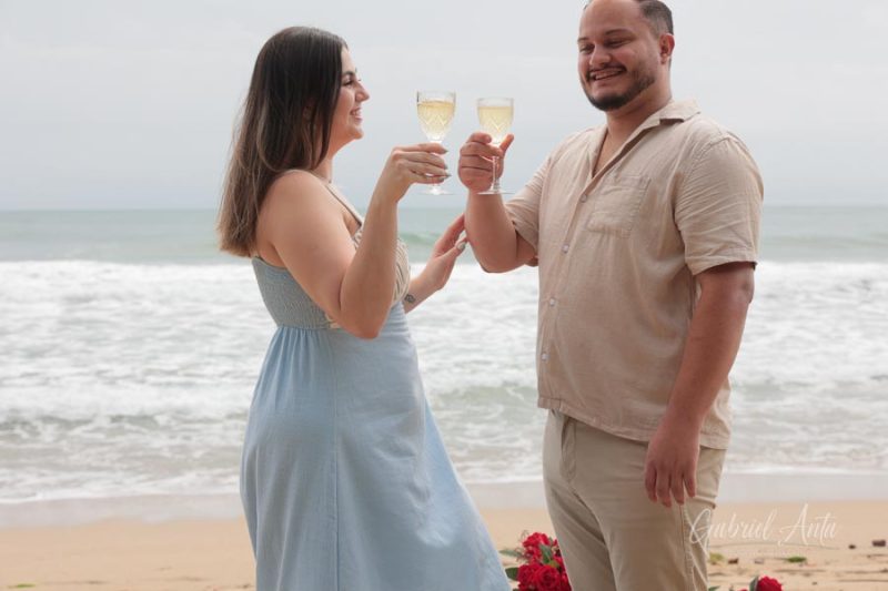 Propuesta de Matrimonio en Playa Cocles - Puerto Viejo, Costa Rica