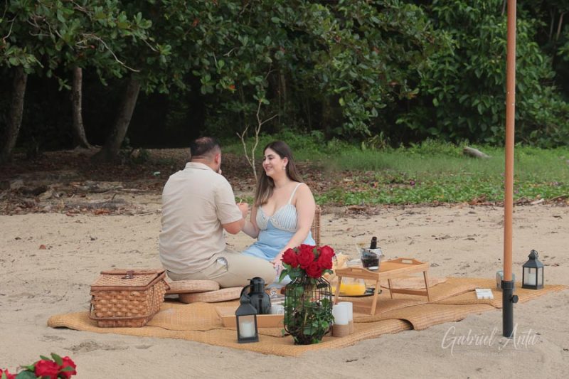 Propuesta de Matrimonio en Playa Cocles - Puerto Viejo, Costa Rica