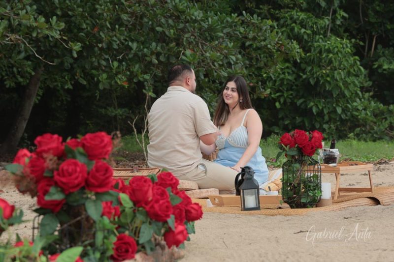 Propuesta de Matrimonio en Playa Cocles - Puerto Viejo, Costa Rica