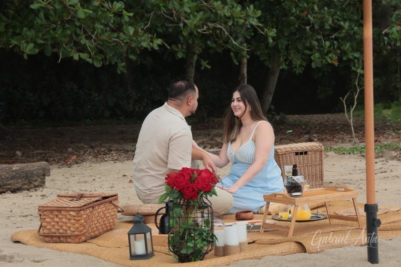 Propuesta de Matrimonio en Playa Cocles - Puerto Viejo, Costa Rica