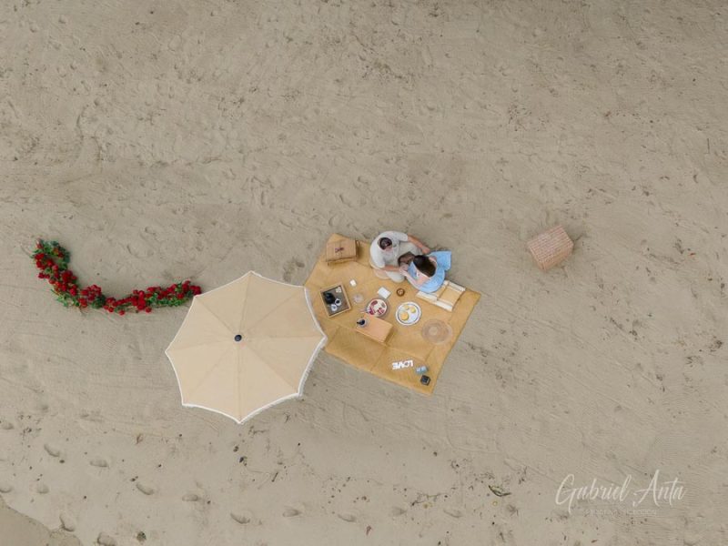 Propuesta de Matrimonio en Playa Cocles - Puerto Viejo, Costa Rica
