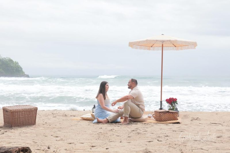 Propuesta de Matrimonio en Playa Cocles - Puerto Viejo, Costa Rica