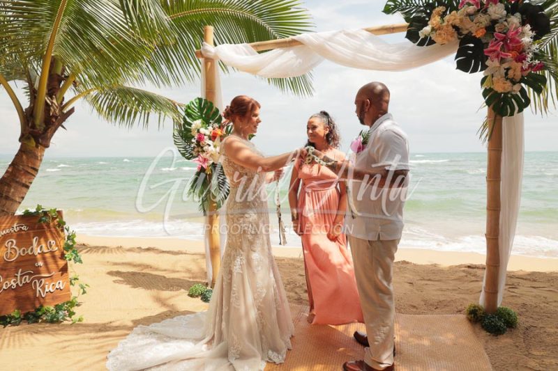 Elopement in Costa Rica - Punta Uva Beach, Puerto Viejo de Talamanca