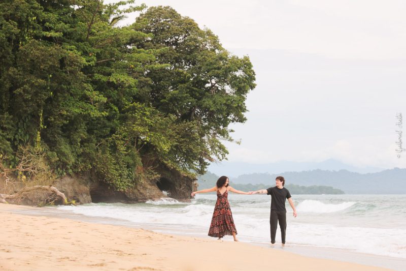 Marriage Proposal in Costa Rica | Punta Uva Beach, Puerto Viejo