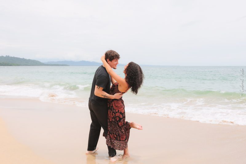 Marriage Proposal in Costa Rica | Punta Uva Beach, Puerto Viejo