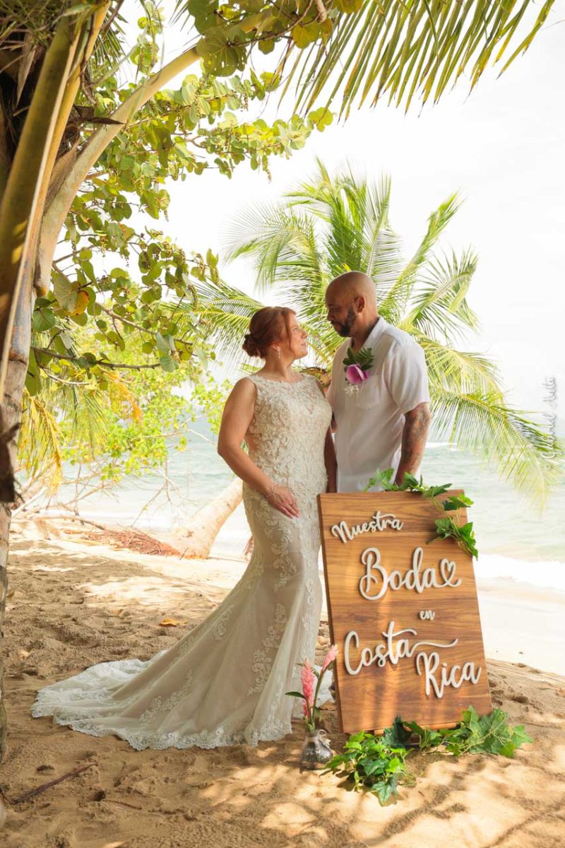 Elopement in Costa Rica - Punta Uva Beach, Puerto Viejo de Talamanca