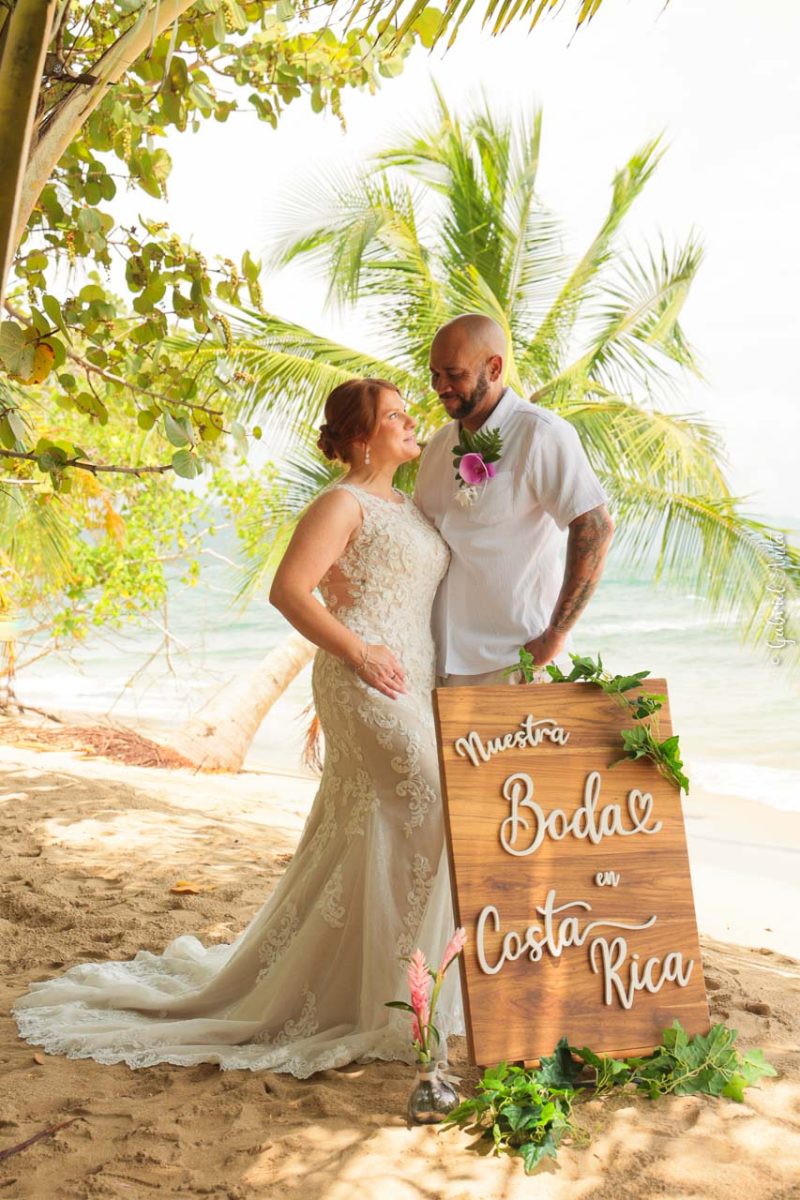 Elopement in Costa Rica - Punta Uva Beach, Puerto Viejo de Talamanca