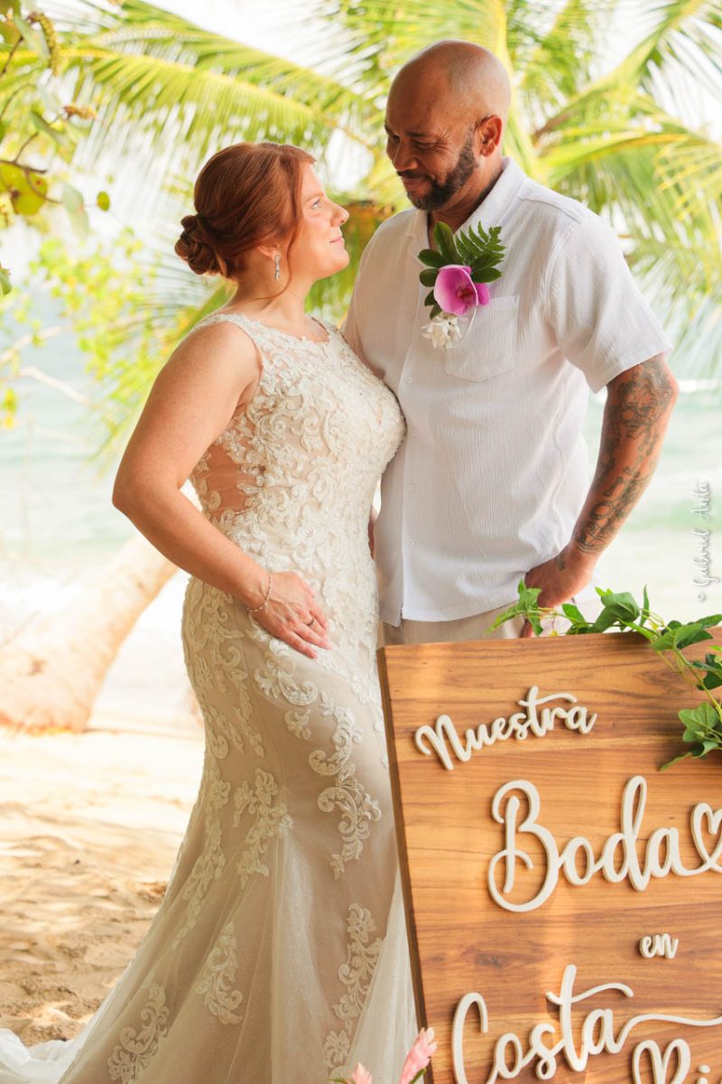 Elopement in Costa Rica - Punta Uva Beach, Puerto Viejo de Talamanca