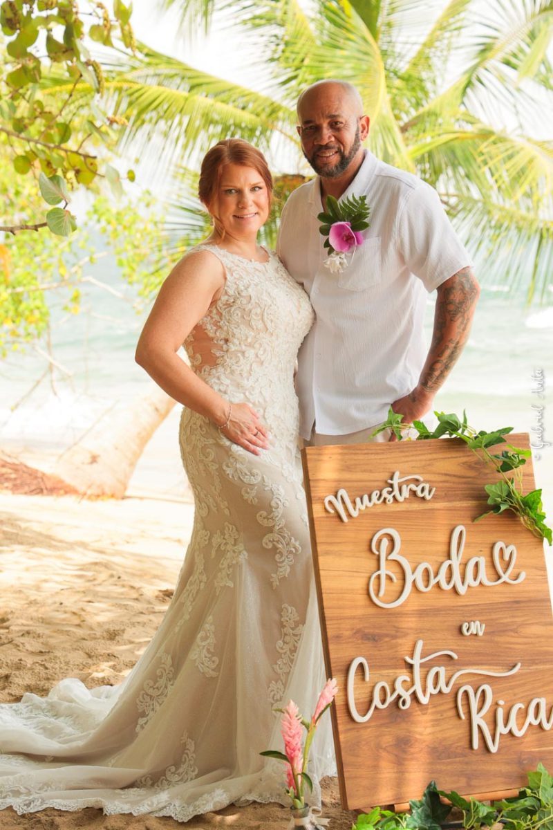Elopement in Costa Rica - Punta Uva Beach, Puerto Viejo de Talamanca